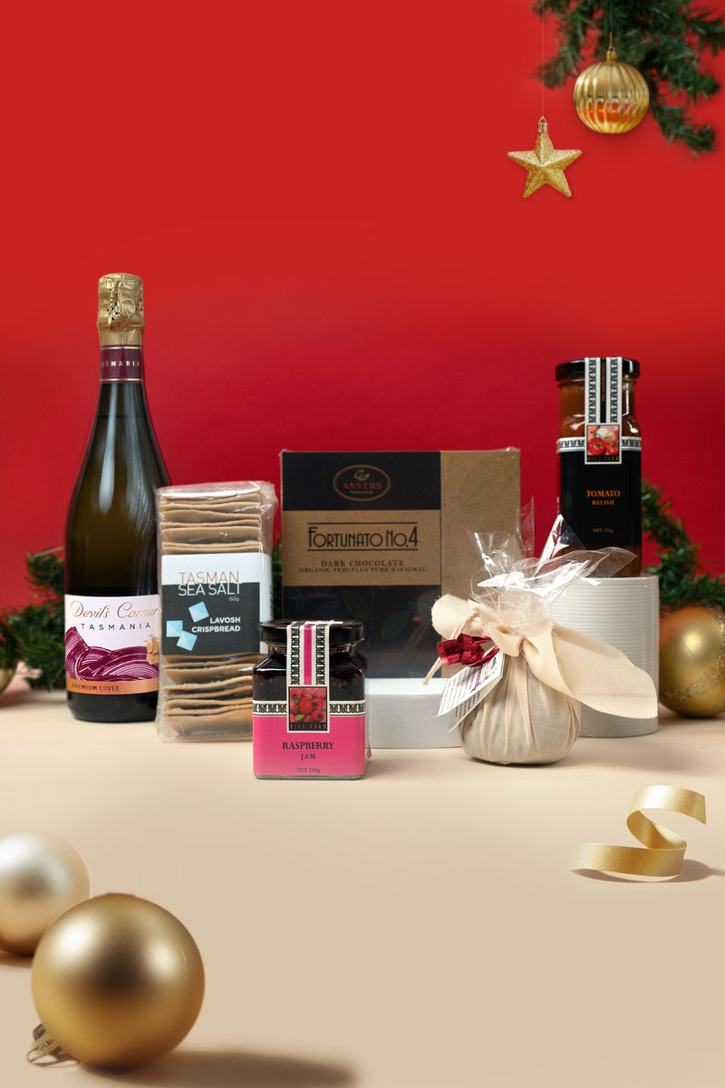 Christmas Celebration Hamper with Wine