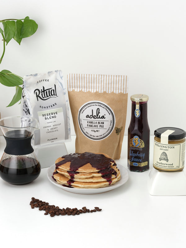 Pancakes and Coffee Brunch Box
