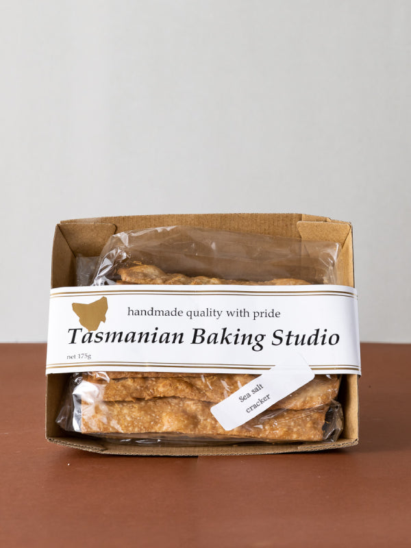 Tasmanian Baking Studio Sea Salt Crackers 175g